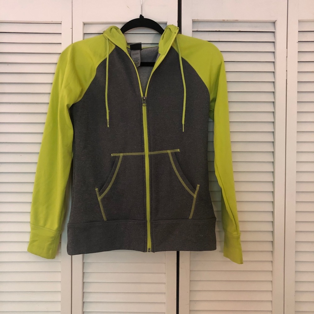 Champion Jacket Gray and Green